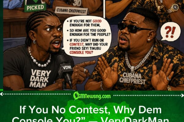 VeryDarkMan Mocks Cubana Chiefpriest Over Alleged APC Snub