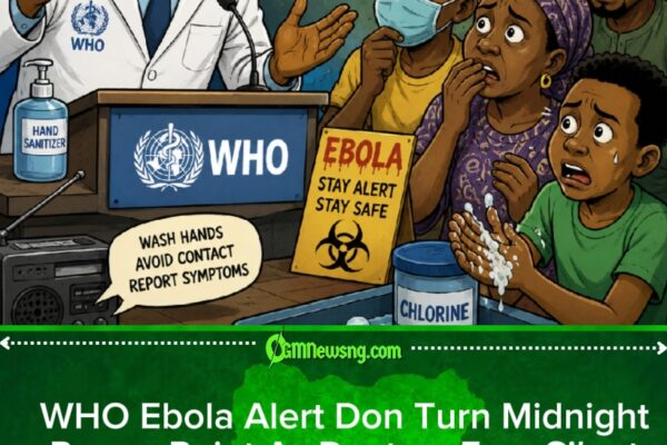 WHO Ebola Fear: Virus Fit Dey Run Faster Pass Government Announcement