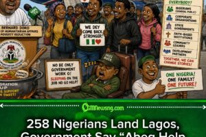 258 Nigerians Return from South Africa, Government Beg Society for Reintegration—Because Alone Dem No Fit”