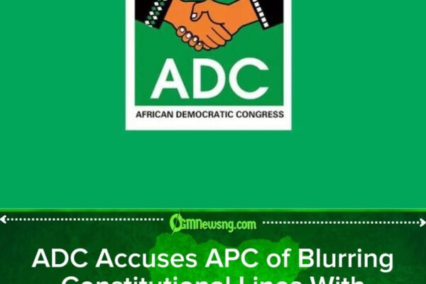 ADC Accuses APC of Turning Public Projects Into Executive Generosity