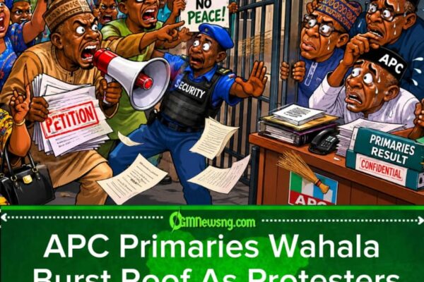 APC Primaries: Lagos Secretariat Turn Complaint Centre As Protesters Ask, “Who Write These Results?”