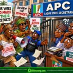 APC Primaries: Lagos Secretariat Turn Complaint Centre As Protesters Ask, “Who Write These Results?”