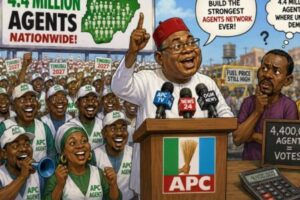Agents Network: APC Recruit 4.4 Million Political Foot Soldiers As Re-election Bid Enter Turbo Mode