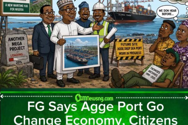 Agge Port: Bayelsa Ready For Big Ships While Nigerians Still Dey Wait For “Coming Soon” Sign To Disappear