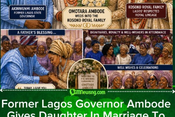 Ambode Daughter Wedding Bring Politics And Royalty Together As Lagos Social Media Enter Celebration Mood