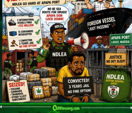 Apapa Drug War: $12m Cargo Wahala Wey Don Turn Sea Journey Into Legal Storm