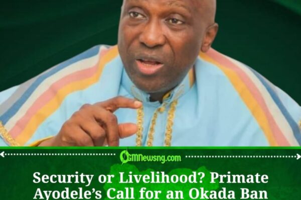 Security Concerns Grow as Primate Ayodele Calls for Total Okada Ban in Lagos