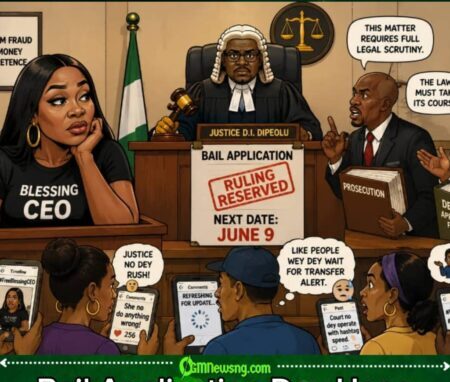 Bail Application Dey Hang as ₦36m Fraud Case Turn Social Media Courtroom Into Waiting Lounge