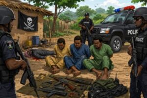 Bandit Raid: Zamfara Police Finally Locate Criminals Wey Think Say Forest Get Privacy Settings