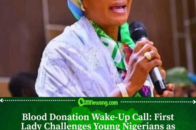 Blood Donation Drive Gains Momentum as First Lady Urges Youth Participation