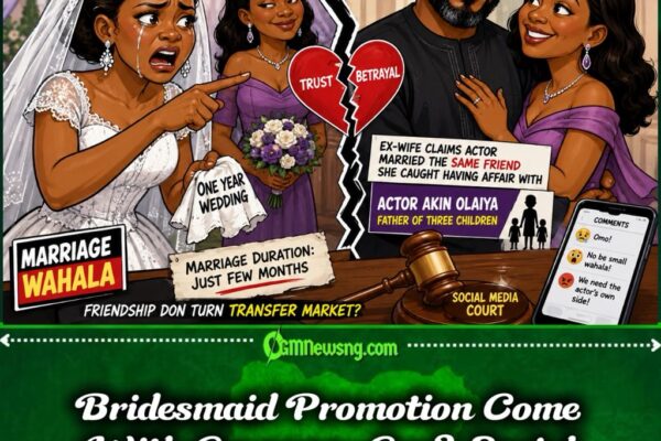 Bridesmaid Wahala: Ex-Wife Alleges Best Friend Collect Husband, Marriage Crash Before Anniversary Bell Ring