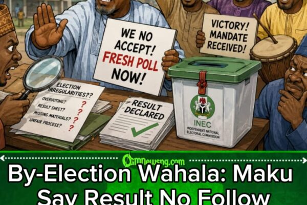 By-Election Wahala: Maku Say Result No Follow Road, Demand Fresh Poll Sharp Sharp