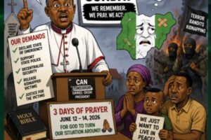 CAN Declare June 14 “Black Sunday,” Nigerians Dey Pray, Government Dey Nap