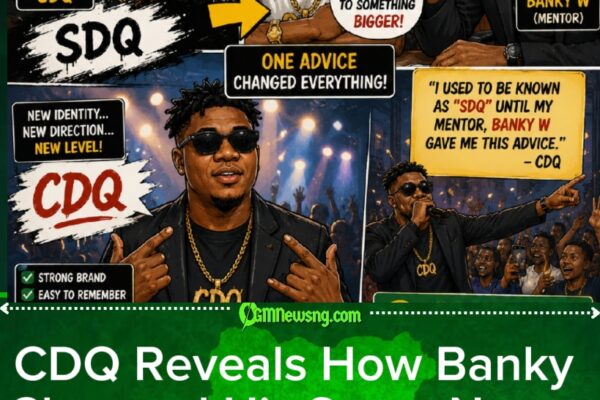 CDQ Reveal How Banky W Helped Retire “SDQ” As Rapper Shares Throwback Career Story