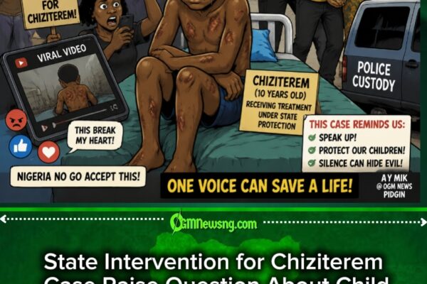 Chiziterem Case: Na So Viral Video Turn Family Matter to National Wahala as Couple Land Inside Cell for Alleged Abuse Drama”
