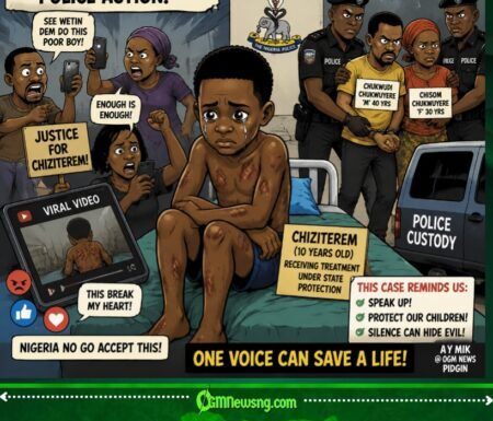 Chiziterem Case: Na So Viral Video Turn Family Matter to National Wahala as Couple Land Inside Cell for Alleged Abuse Drama”