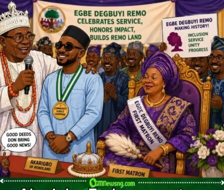 Community Service Don Turn New Royal Currency As Akarigbo Hails Madein While Egbe Degbuyi Break Tradition