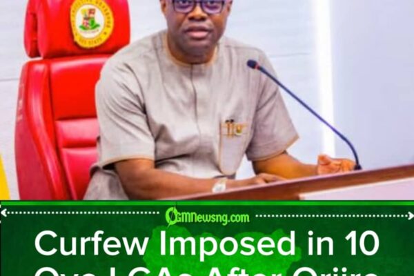 Curfew Politics? Oyo Residents Ordered Indoors as Oriire Abduction Forces Emergency Measures