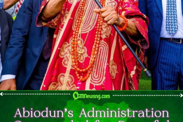 Governor Dapo Abiodun Has Delivered Peace and Stability, Adviser Insists