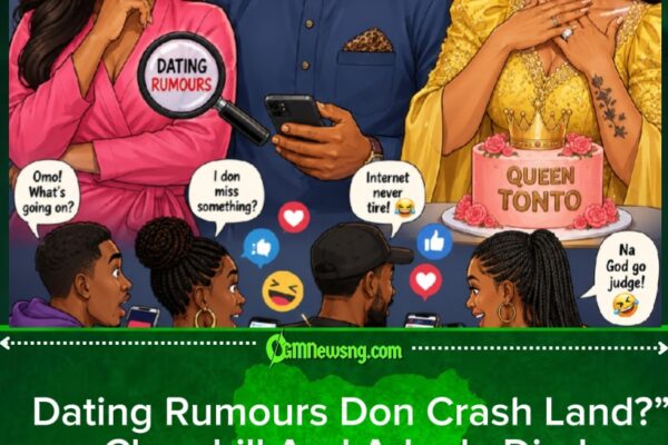 Dating Rumours Meet Traffic As Churchill Celebrates Tonto Dikeh Birthday "Internet Don Buy Aso Ebi For Wedding Wey No Exist”