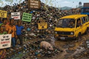 Dumpsite Don Become Landlord While Killer Road Collect Toll Without Receipt