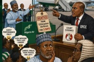 EFCC Alleges Hadi Sirika Presented Rented Aircraft As Proposed Nigeria Air During Launch Event