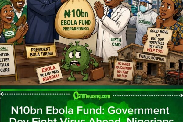 Ebola Fund Sweet Pass Virus Welcome Party as UPTH CMD Salute Tinubu