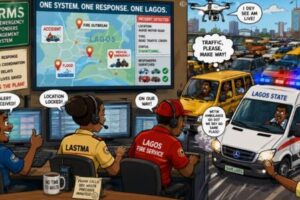 Emergency Response Don Challenge Lagos Traffic: LERMS Say “Move, Life Dey Wait!”