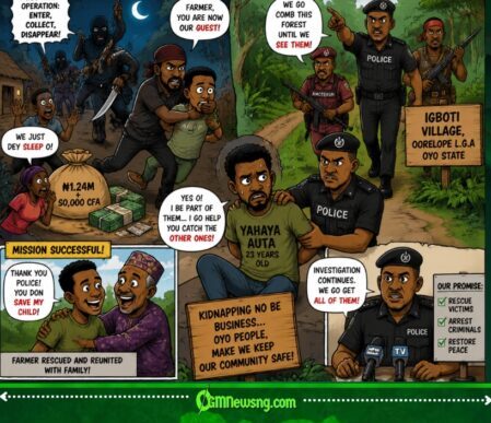 Forest Sweep: Oyo Kidnap Wahala Burst as Police Arrest Gang Member, But Forest Still Hold Secrets”