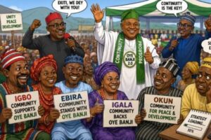 Governors Gather Tribes, Opposition Begin Count Ceiling Fan As Oyebanji Re-election Momentum Rise