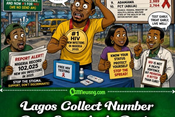 HIV Wahala: Lagos Carry Gold Medal Nobody Pray For