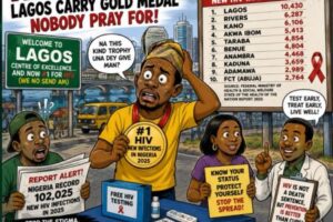 HIV Wahala: Lagos Carry Gold Medal Nobody Pray For