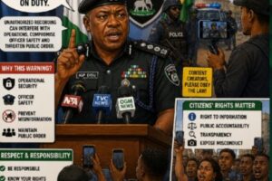 IGP Disu Tell Content Creators To Drop Camera Small As Police Recording Debate Scatter Internet