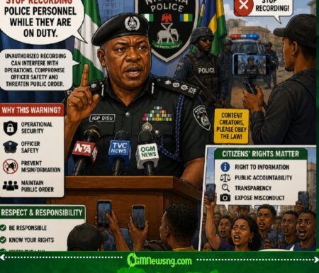 IGP Disu Tell Content Creators To Drop Camera Small As Police Recording Debate Scatter Internet
