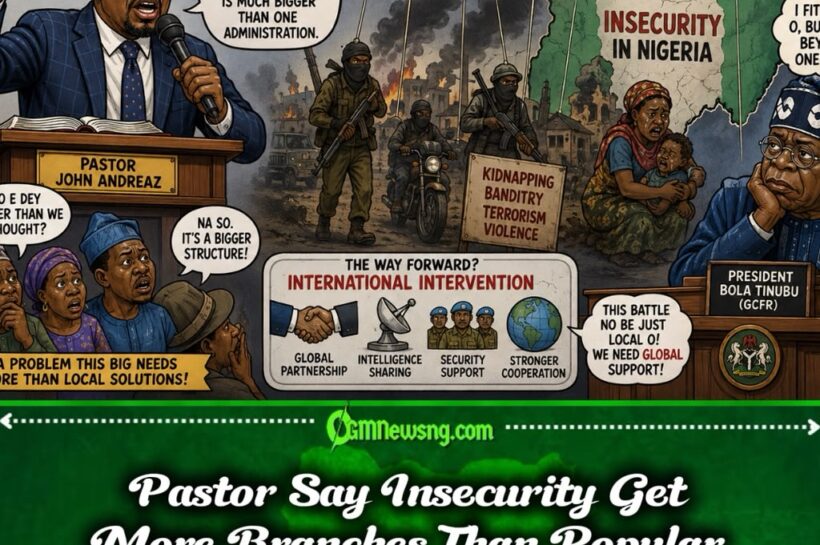 Insecurity Don Reach International Level? Pastor Say Hidden Structure Dey Play Long Game Pass Government