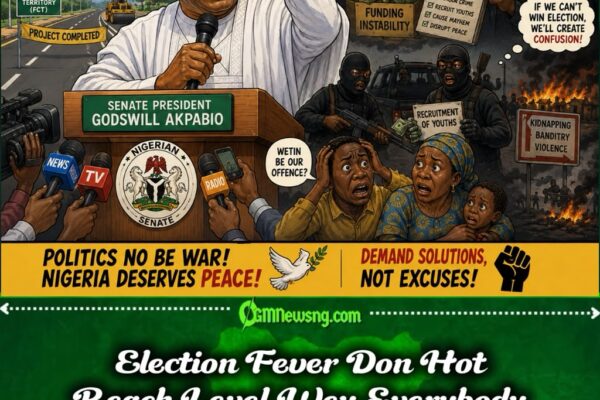 Insecurity Don Become Campaign Manager? Akpabio Say Elections Rivals Dey Sponsor Chaos