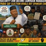 Insecurity Don Become Campaign Manager? Akpabio Say Elections Rivals Dey Sponsor Chaos