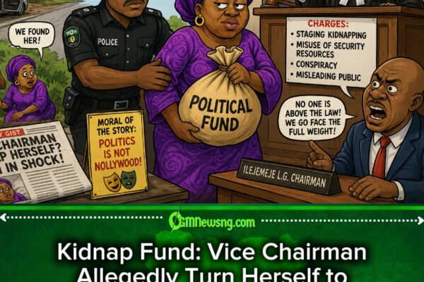 Kidnap Fund: Madam Allegedly Kidnap Herself, Security Agencies Enter Unplanned Reality Show