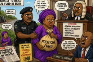 Kidnap Fund: Madam Allegedly Kidnap Herself, Security Agencies Enter Unplanned Reality Show