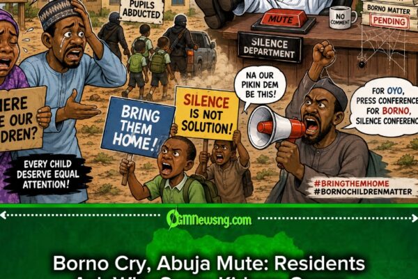 Kidnap Silence: Abuja Mute While Borno Parents Dey Count Tears