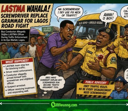 LASTMA Wahala: Screwdriver Replace Grammar As Traffic Enforcement Turn Action Film