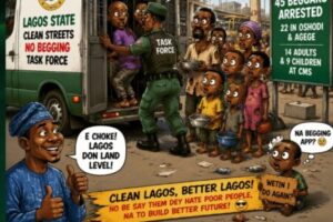 Lagos Catch 45 Beggars, Children Join Club Too—Government Says “No Free Ride Again!