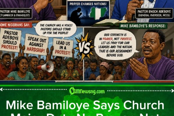 Mike Bamiloye Say Church No Be Protest Headquarters As Nigerians Drag Adeboye Into National Debate
