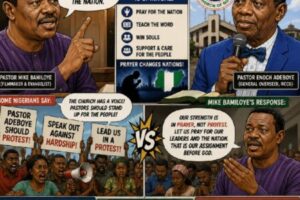Mike Bamiloye Say Church No Be Protest Headquarters As Nigerians Drag Adeboye Into National Debate