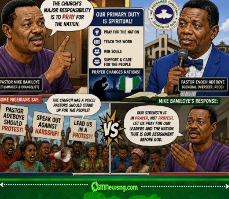 Mike Bamiloye Say Church No Be Protest Headquarters As Nigerians Drag Adeboye Into National Debate