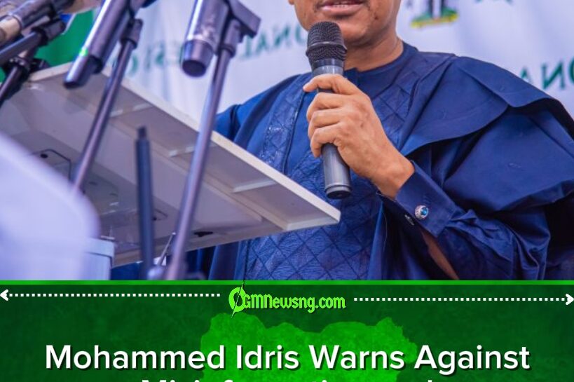 Information Minister Mohammed Idris Challenges Journalists to Choose Credibility Over Clicks