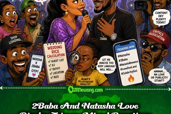 Natasha Romance Turn Public Event As 2Baba Collect Love Speech Wey Scatter Social Media