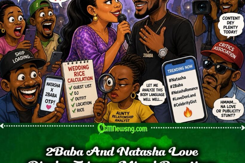 Natasha Romance Turn Public Event As 2Baba Collect Love Speech Wey Scatter Social Media