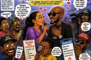 Natasha Romance Turn Public Event As 2Baba Collect Love Speech Wey Scatter Social Media