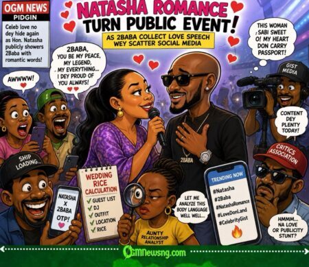 Natasha Romance Turn Public Event As 2Baba Collect Love Speech Wey Scatter Social Media